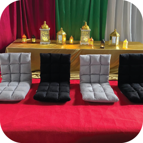 sewa bantal lesehan kotak sandaran berkualitas dan termurah bagus multi event