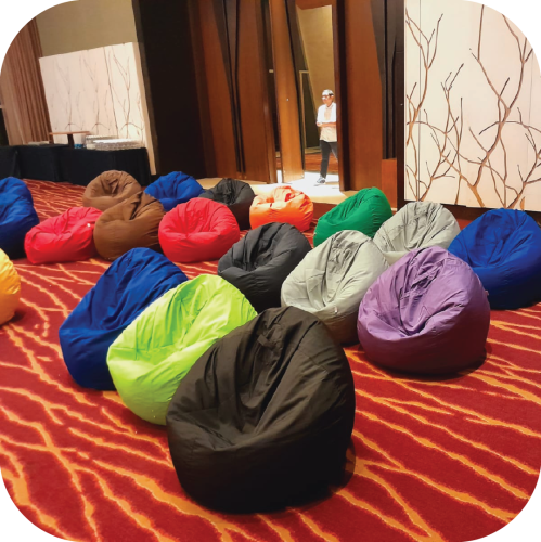 sewa bean bag jakarta termurah dan berkualitas bagus multi event