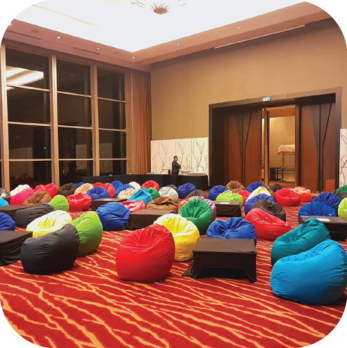 sewa bean bag jakarta termurah dan berkualitas bagus multi event