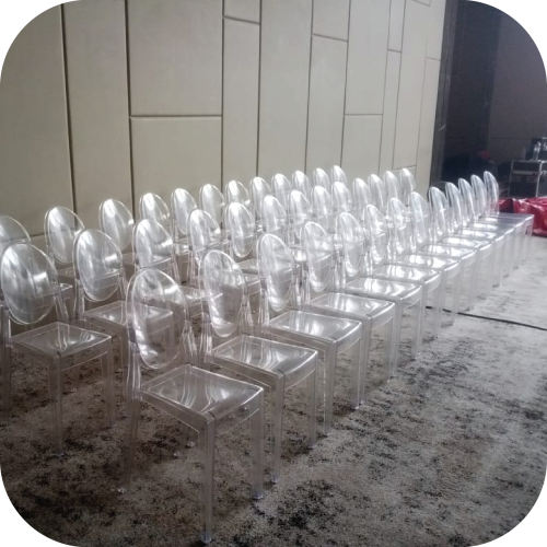 sewa kursi ghost jakarta terpercaya dan berkualitas bagus multi event