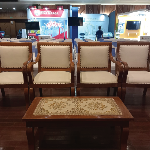 sewa kursi vip kayu jokowi jakarta berkualitas dan terpercaya bagus multi event