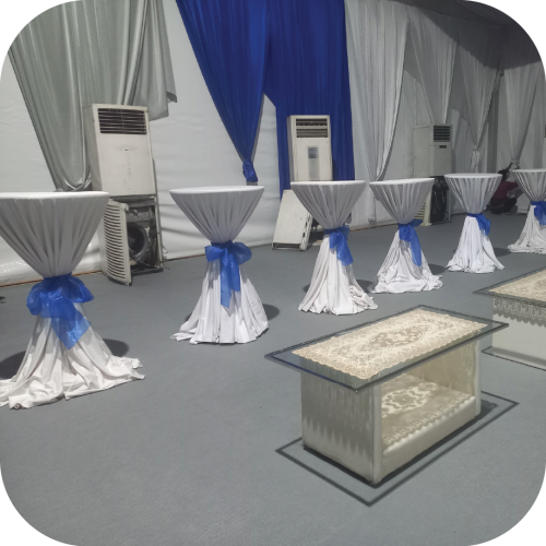 sewa meja barstool cover tebar jakarta bermutu dengan harga terjangkau bagus multi event