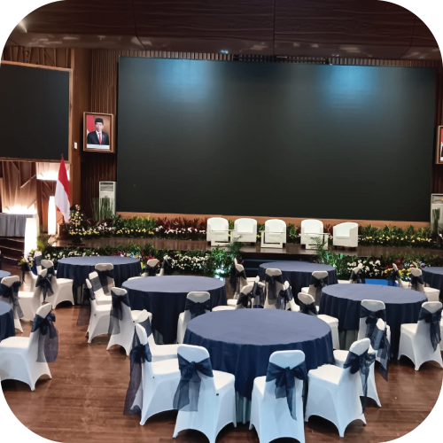 sewa meja bulat jakarta berkualitas dan murah bagus multi event
