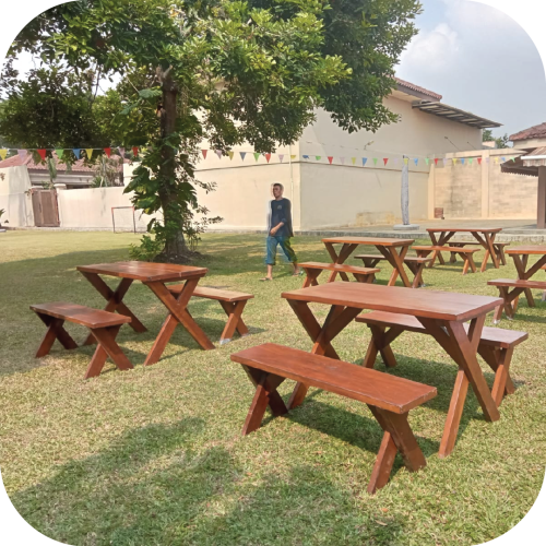 sewa meja dan kursi taman jakarta berkualitas dan terawat bagus multi event