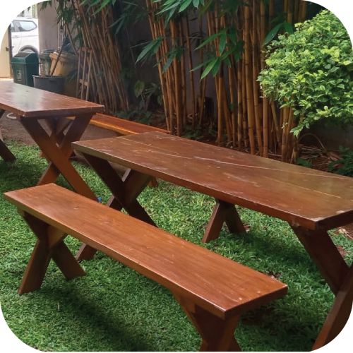 sewa meja dan kursi taman jakarta berkualitas dan terawat bagus multi event