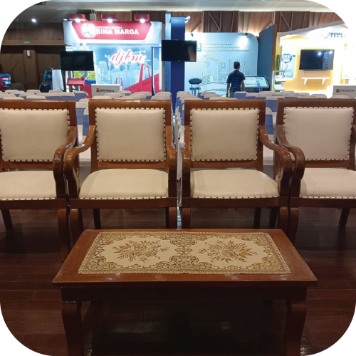 sewa meja vip kayu jakarta berkualitas dan termurah bagus multi event