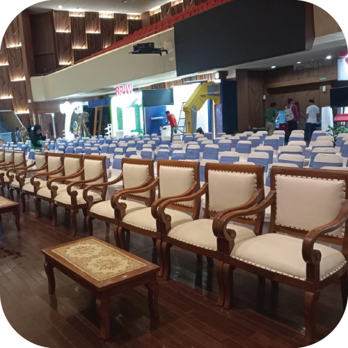 sewa meja vip kayu jakarta berkualitas dan termurah bagus multi event