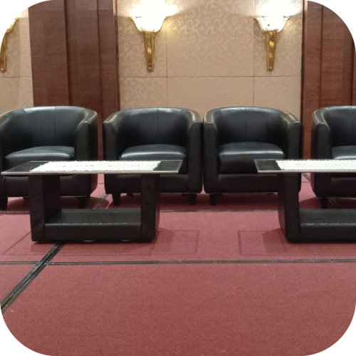 sewa sofa oval jakarta terprecaya dan berkualitas bagus multi event