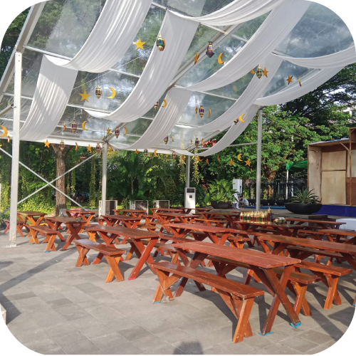 sewa tenda roder dekor juntai jakarta berkualitas dan hasil memuaskan bagus multi event