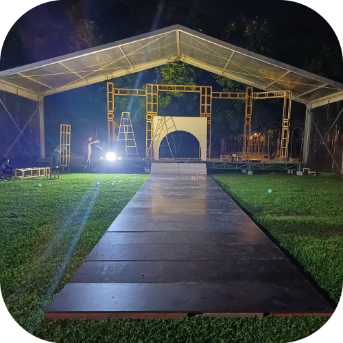 sewa tenda roder transparan jakarta termurah dan berkualitas bagus multi event