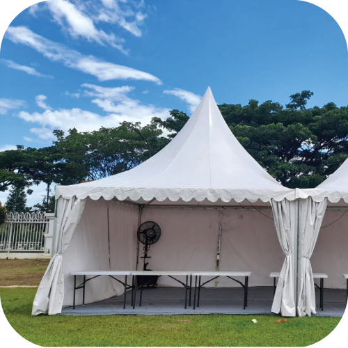 sewa tenda sarnavil jakarta berkualitas dan terawat bagus multi event